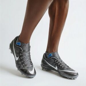 Nike CJ3 Calvin Johnson Trainer Size 14 Flyweave Salute 725231-001 Gray (READ)